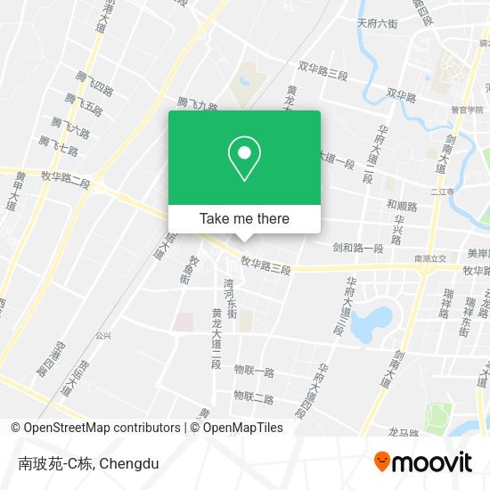 南玻苑-C栋 map