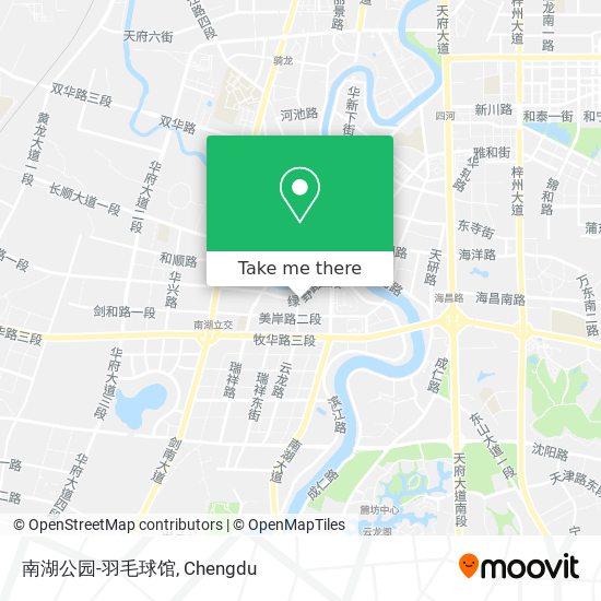 南湖公园-羽毛球馆 map