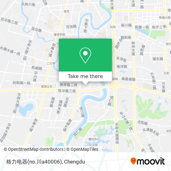 格力电器(no.川a40006) map
