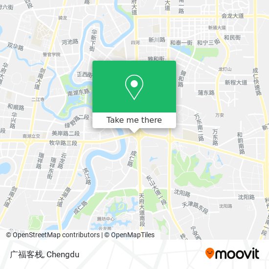 广福客栈 map