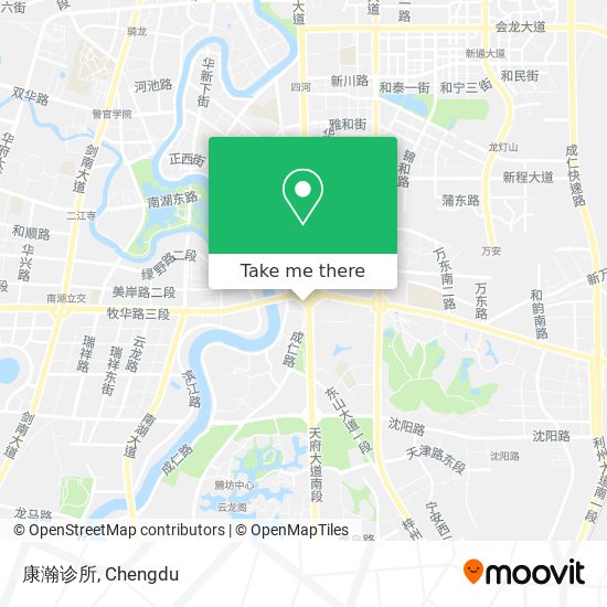康瀚诊所 map