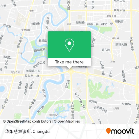 华阳慈旭诊所 map