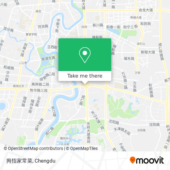 拇指家常菜 map