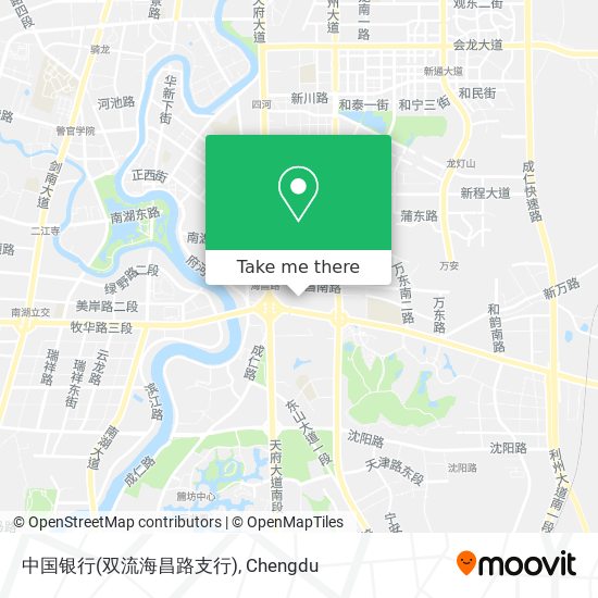 中国银行(双流海昌路支行) map