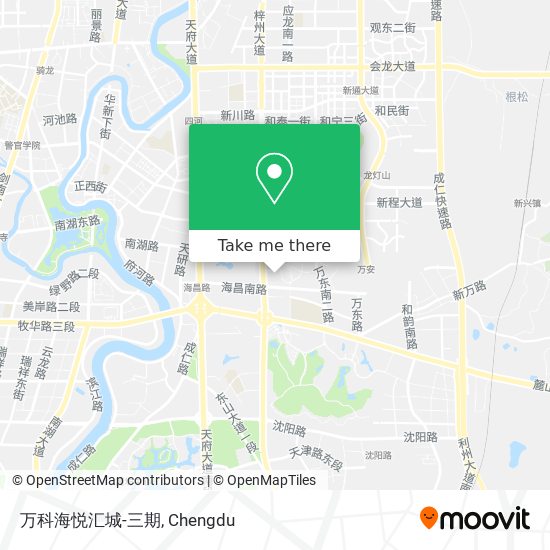 万科海悦汇城-三期 map