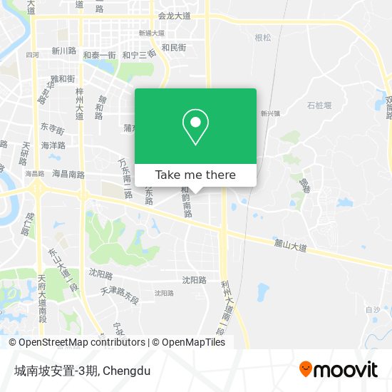 城南坡安置-3期 map