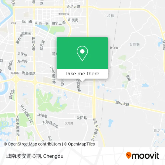 城南坡安置-3期 map