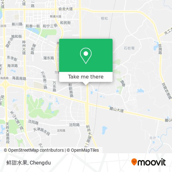鲜甜水果 map