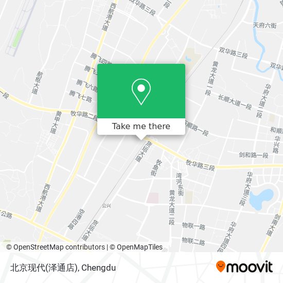 北京现代(泽通店) map