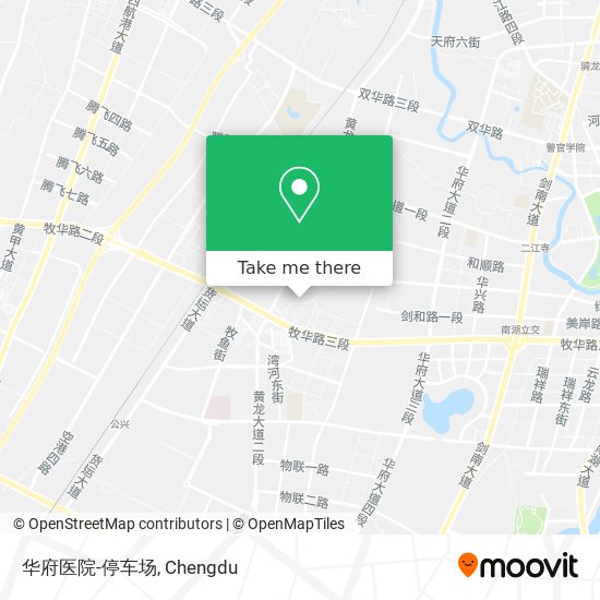 华府医院-停车场 map