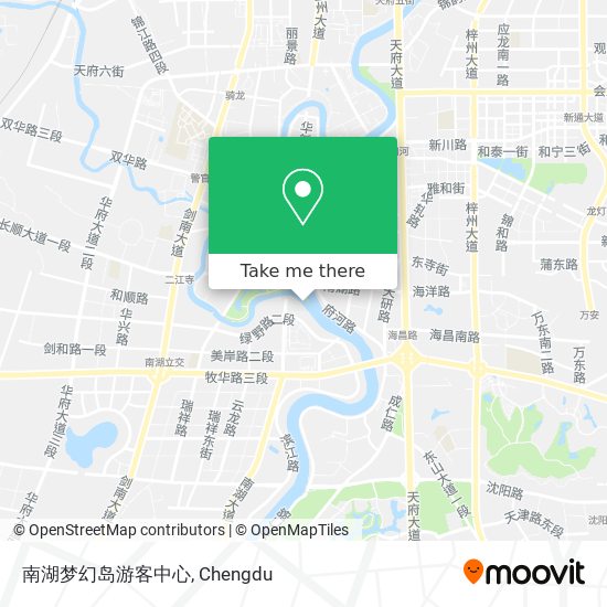 南湖梦幻岛游客中心 map