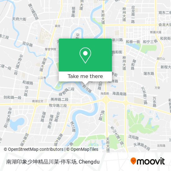 南湖印象少坤精品川菜-停车场 map