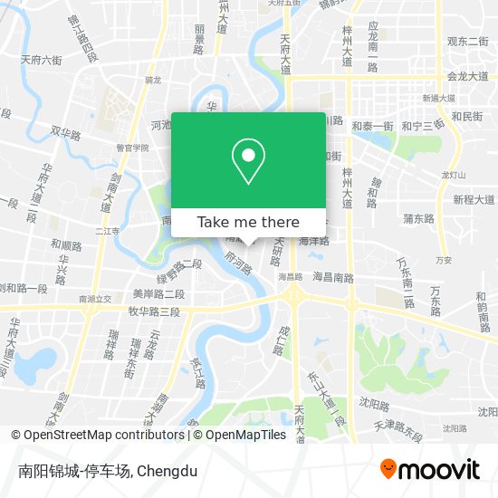南阳锦城-停车场 map