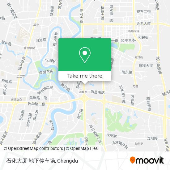 石化大厦-地下停车场 map