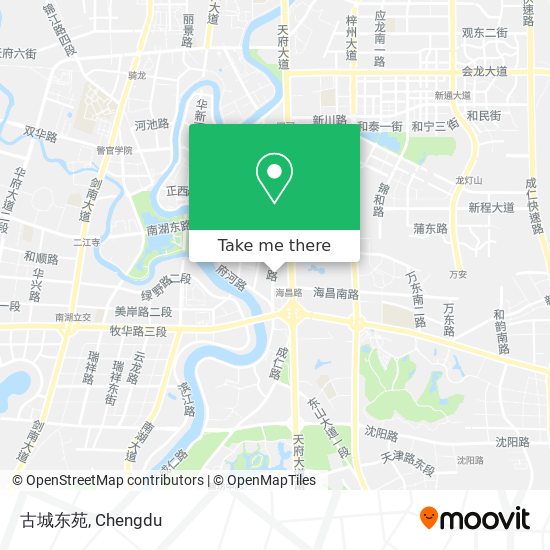 古城东苑 map