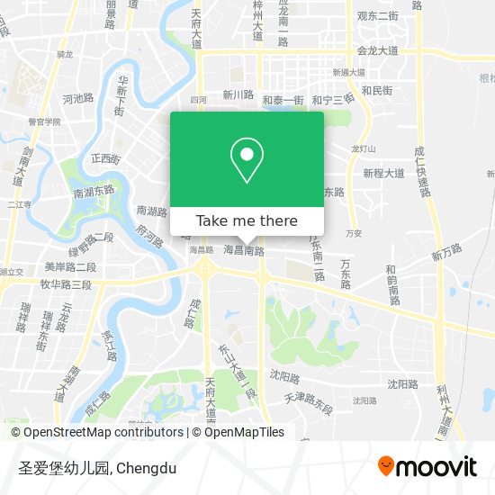 圣爱堡幼儿园 map