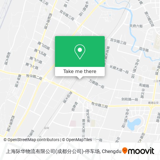 上海际华物流有限公司(成都分公司)-停车场 map