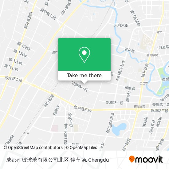 成都南玻玻璃有限公司北区-停车场 map