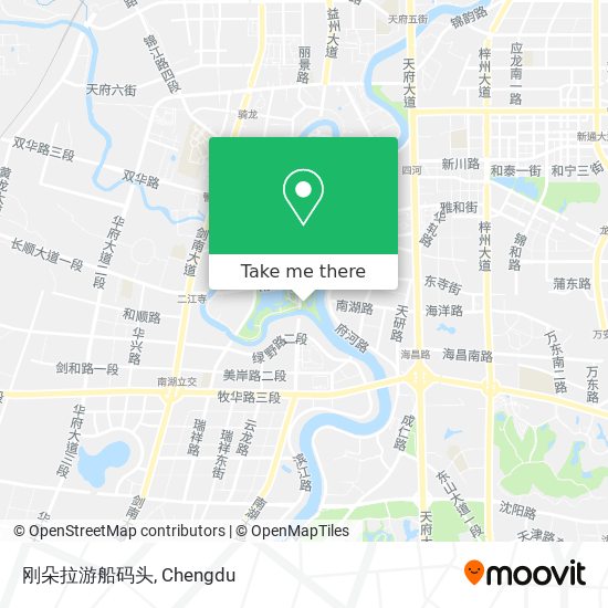 刚朵拉游船码头 map