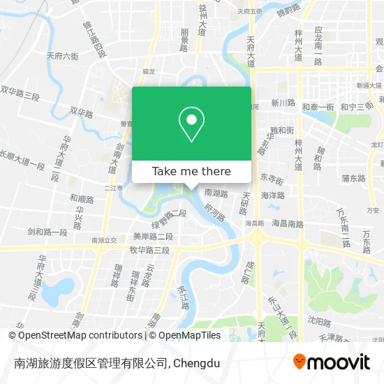 南湖旅游度假区管理有限公司 map