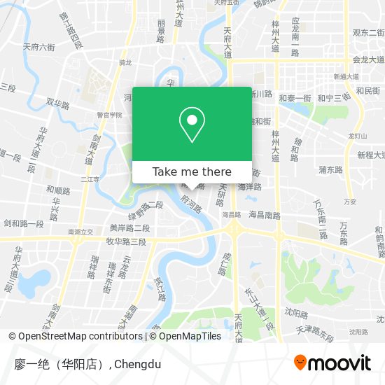 廖一绝（华阳店） map