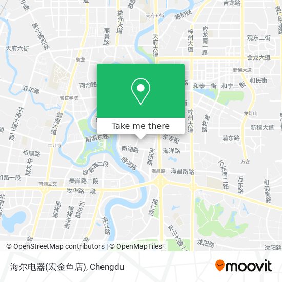 海尔电器(宏金鱼店) map