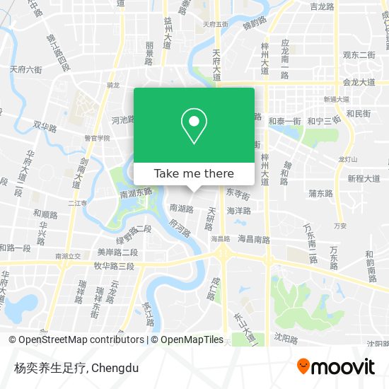 杨奕养生足疗 map