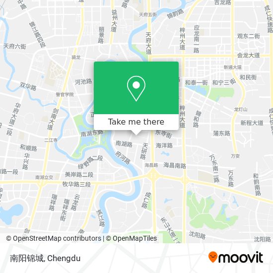 南阳锦城 map