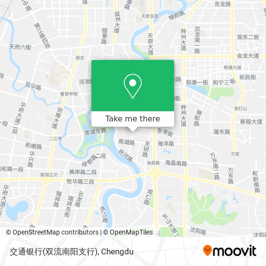 交通银行(双流南阳支行) map