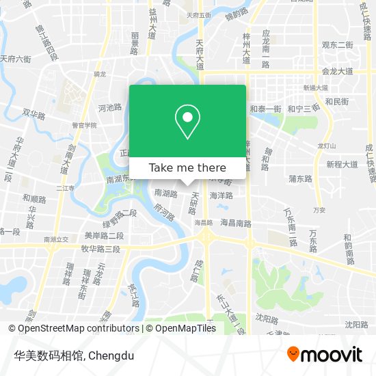 华美数码相馆 map