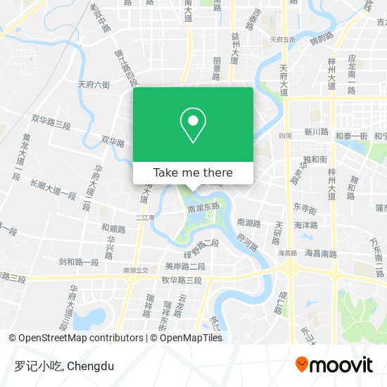 罗记小吃 map