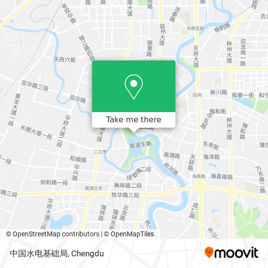 中国水电基础局 map