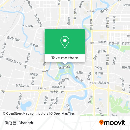 蜀香园 map