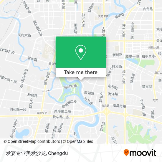 发宴专业美发沙龙 map