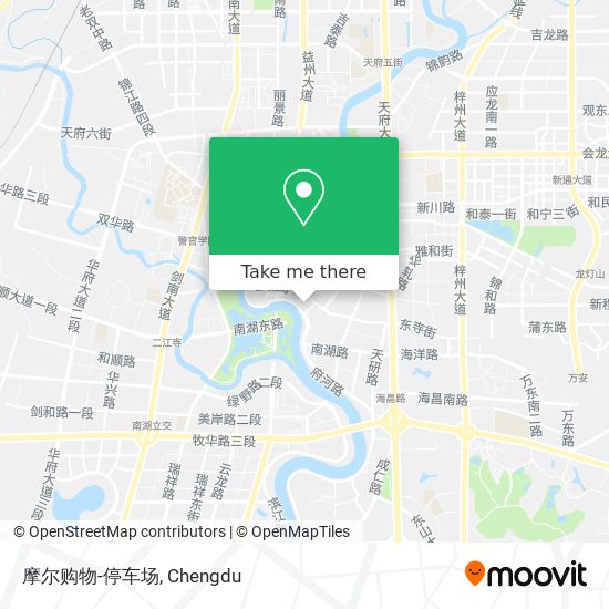 摩尔购物-停车场 map