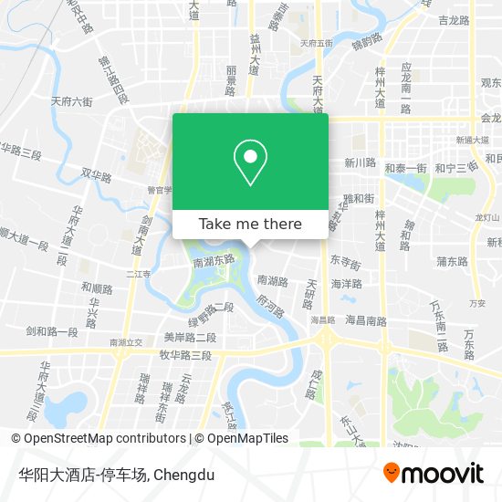 华阳大酒店-停车场 map