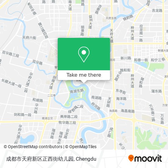 成都市天府新区正西街幼儿园 map