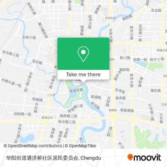 华阳街道通济桥社区居民委员会 map