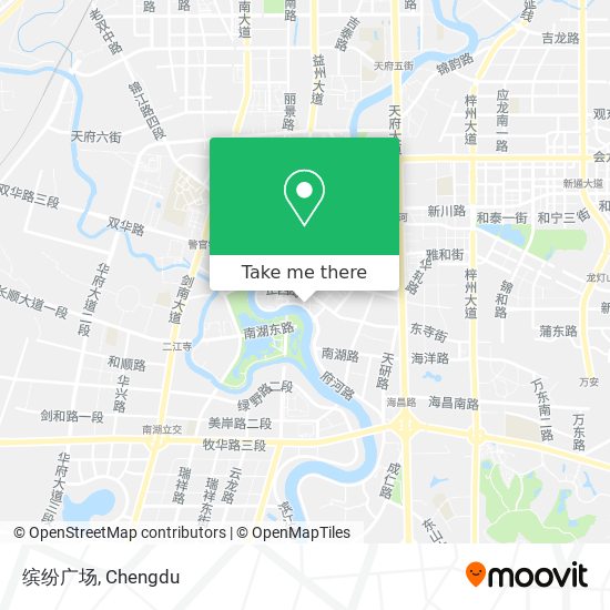 缤纷广场 map