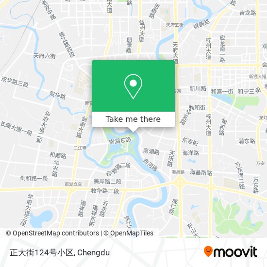 正大街124号小区 map