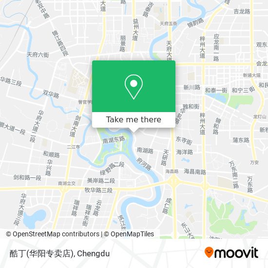 酷丁(华阳专卖店) map