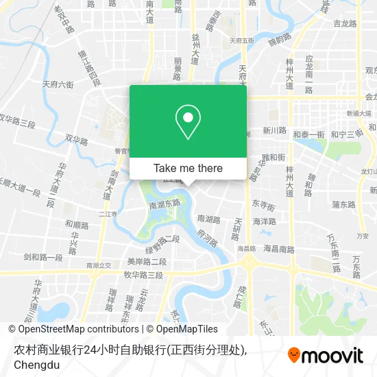 农村商业银行24小时自助银行(正西街分理处) map