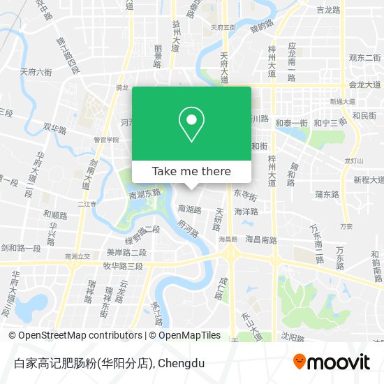 白家高记肥肠粉(华阳分店) map