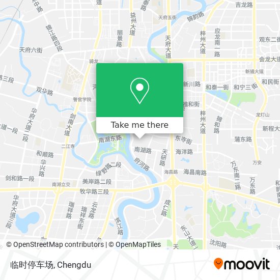 临时停车场 map