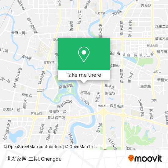 世发家园-二期 map