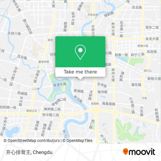 开心排骨王 map