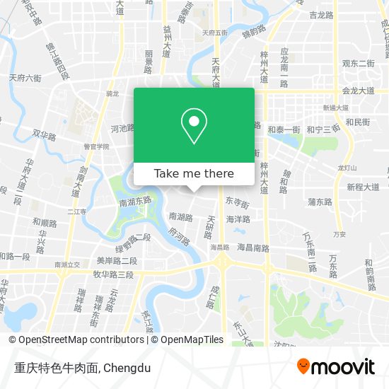 重庆特色牛肉面 map