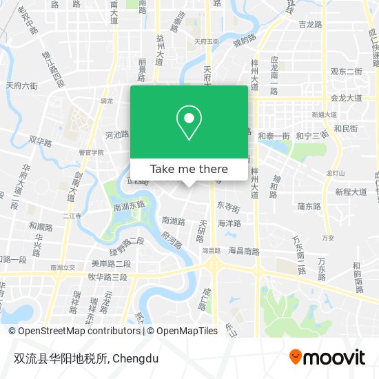 双流县华阳地税所 map