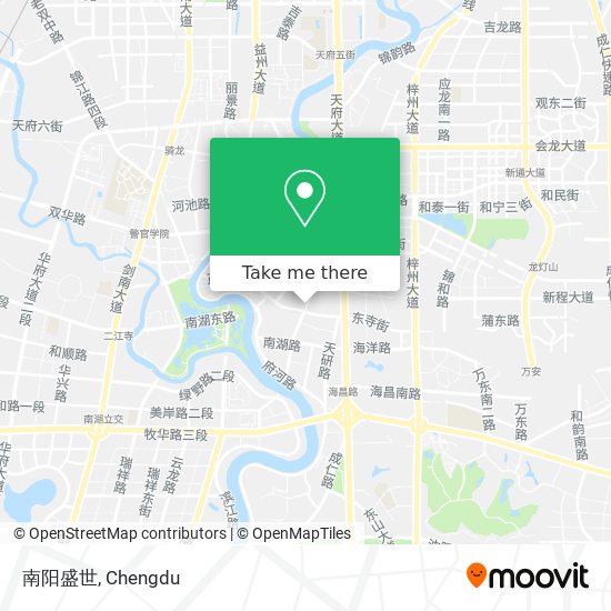 南阳盛世 map