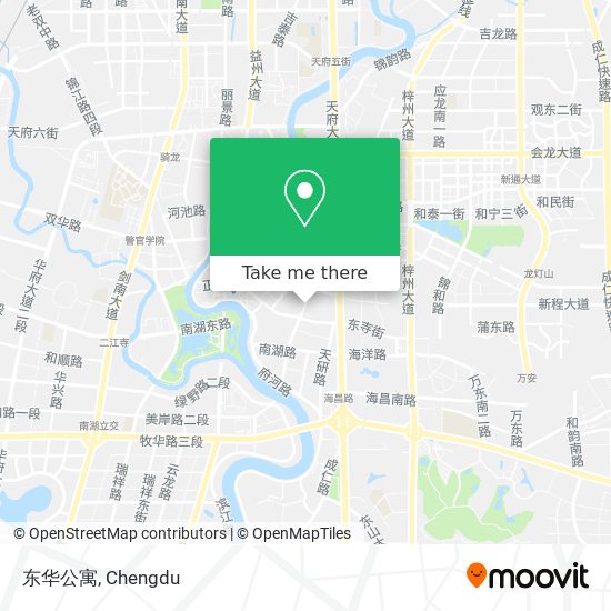东华公寓 map